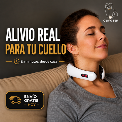 CerviZen | Masajeador Cervical Eléctrico Alivio Muscular